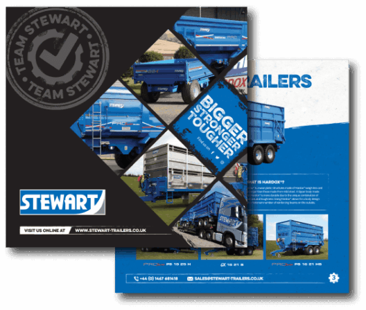 Download the Stewart Trailers} Brochure